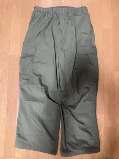 カーゴパンツ オリーブグリーン 4ポケット