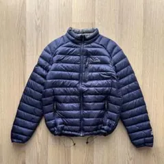 ネイビー ダウンジャケット
