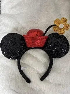 【ディズニー公式完売品】ミニーちゃんお花カチューシャ