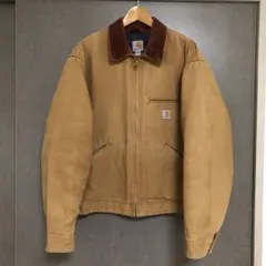 美品 USA製 Carhartt デトロイトジャケットLLアメカジ バイカー