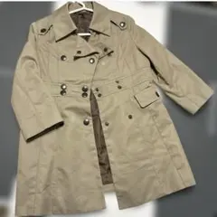 サイズ100 コムサデモード トレンチコート　子ども服　アウター　ベージュ