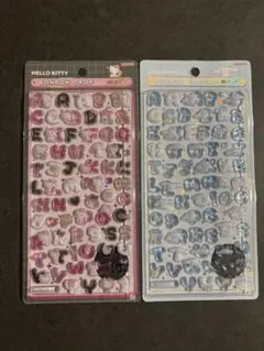 HELLO KITTY シナモロール ボンボンドロップ　moji シールセット
