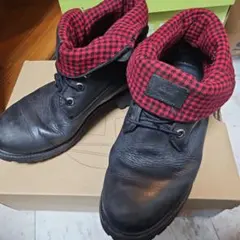 ティンバーランド　レザー ブラック カジュアルブーツ