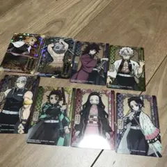 鬼滅の刃 ステンドグラスカード 9枚