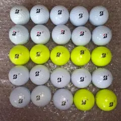 ロストボール　ブリジストンTOUR BX 25個