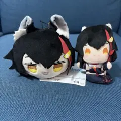 ホロライブ　大神ミオ　寝そべり　ミニマスコット　指パペットのサムネイル