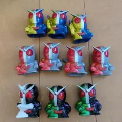仮面ライダーW フィギュア 10体セット