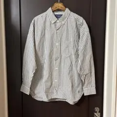 美品＊ジムフレックス＊ストライプ柄ボタンダウンシャツのサムネイル