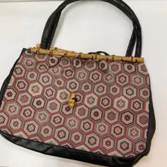 未使用　和ハンドバッグ