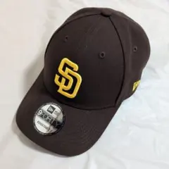 NEW ERA 9FORTY ブラウンキャップ SDロゴ サンディエゴ・パドレス