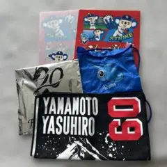 中日ドラゴンズ FC墨絵風タオル 60 山本泰寛　クリアファイル2枚付きのサムネイル