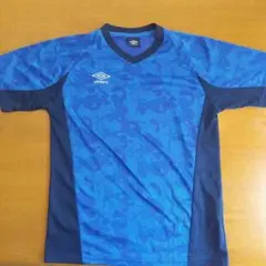umbro アンブロ 半袖シャツ ブルー Mサイズのサムネイル