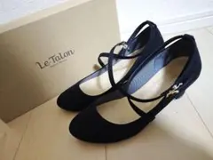 Le Talon✻ブラック ストラップパンプス✻式にも♪
