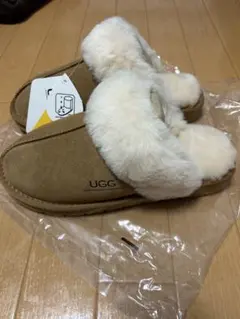 UGG スエード スリッパ ブラウン US 9