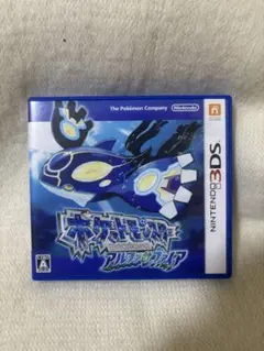 ニンテンドー3DS 【ポケットモンスター　アルファサファイア】（箱付き）