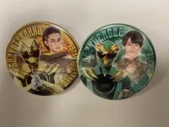 ゴジュウジャー 缶バッジ2 猛原禽次郎 ゴジュウイーグル 松本仁