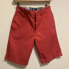 Polo by Ralph Lauren 赤 ハーフパンツ 160㎝