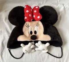 ミニーマウス ファーキャップ ディズニー