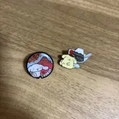 サンリオ 山梨 富士山 ご当地ピンズ シナモロール ポムポムプリン ピンバッジのサムネイル