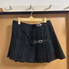 Brandy Melville チェック柄 プリーツミニスカートのサムネイル