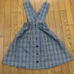 pom ponette ジャンバースカート S グレー系