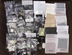 【まとめ売り】ハンドメイドパーツ ボタン 共布 ハギレ