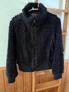 ZARA trf collection ボアジャケット XS 黒
