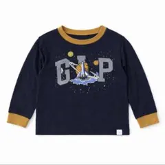baby GAP ベビーギャップ 90cm 長袖Tシャツ 宇宙柄 ネイビー