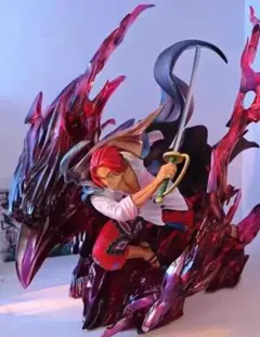 ワンピース　赤髪のシャンクス　神避　ガレージキット　フィギュアのサムネイル
