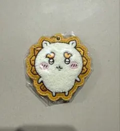 ちいかわ　もこもこ　サガラ刺繍キーホルダー　シーサー