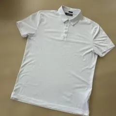 J.LINDEBERG スリムフィット ホワイトポロシャツ