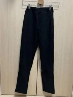 devirock ★ 黒いスリムフィット 長ズボン　裏ボア　防寒　サイズ160