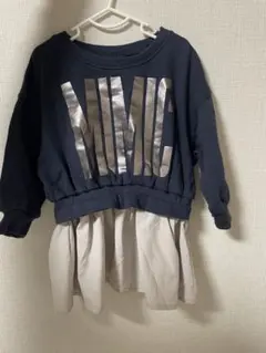 BREEZE ネイビー トレーナー サイズ90