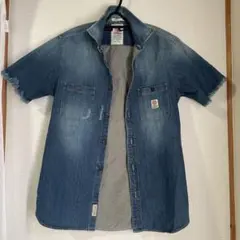 ム*ン様 Franklin & Marshall デニムシャツ 半袖 M スリムのサムネイル