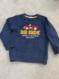 DOUBLE.B トレーナー 110cm 車