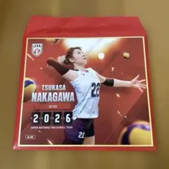 バレーボール女子日本代表 中川つかさトレーディングmini色紙 - メルカリ