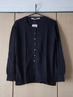 huitieme nid 新品 長袖 黒 カーディガン