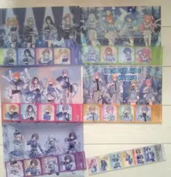 プロセカ　クリアファイル5枚　クリアシート６枚