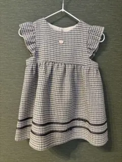 Bebe べべ ガンクラブチェックジャンパースカート