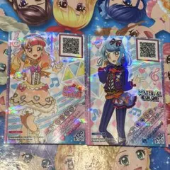 アイカツフレンズ カード 友希あいね 湊みお - メルカリ