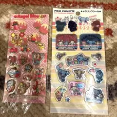 Angel Blue Pom Ponette シール 平成レトロ 一部使用