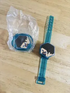マイクラ♡マインクラフト♡スティーブ　ライトブレス♡腕時計のサムネイル