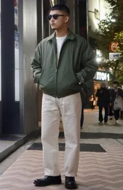 Time is on タイムイズオン BOA JACKET オリーブ Sサイズ