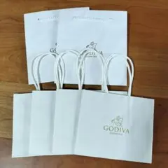 GODIVAゴディバ 紙袋 6枚セット