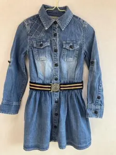 ラルフローレン　女の子　デニムワンピース　110 4/4T