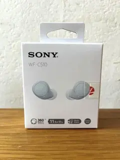 SONY ワイヤレスステレオヘッドセット WF-C510 ブルー 3年保証付きのサムネイル