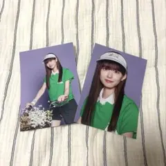加藤神楽 日プ女子 フォトセット 公式生写真 2枚セット 練習着