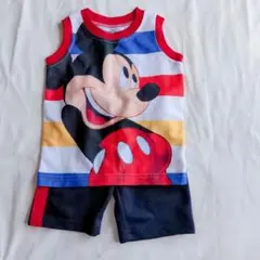 【上下セット】ディズニー　ミッキークラブ　上下セット　2T 90 100
