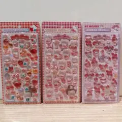 ハローキティ＆マイメロディ ボンボンドロップシール【国内正規品】