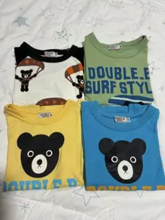 ぽ*ん様 ダブルビー　半袖　Tシャツ 100 4枚セット